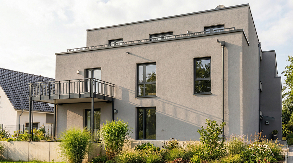 Außenansicht Carl-Severing Strasse